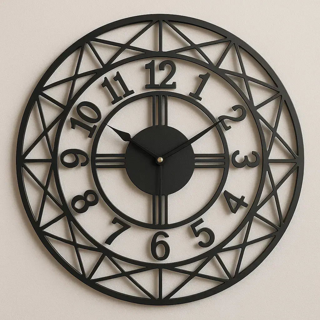 ساعت دیواری فلزی|ساعت دیواری و تزئینی|تبریز, |دیوار