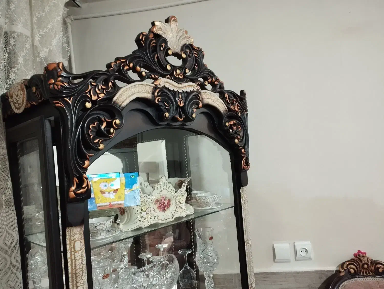 بوفه منبت دست ساز|بوفه، ویترین، کنسول|اراک, |دیوار