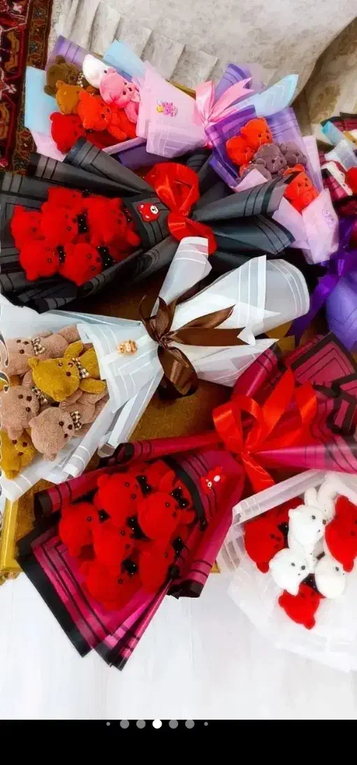 دسته گل چراغ دار|صنایع دستی و سایر لوازم تزئینی|کوهدشت, |دیوار