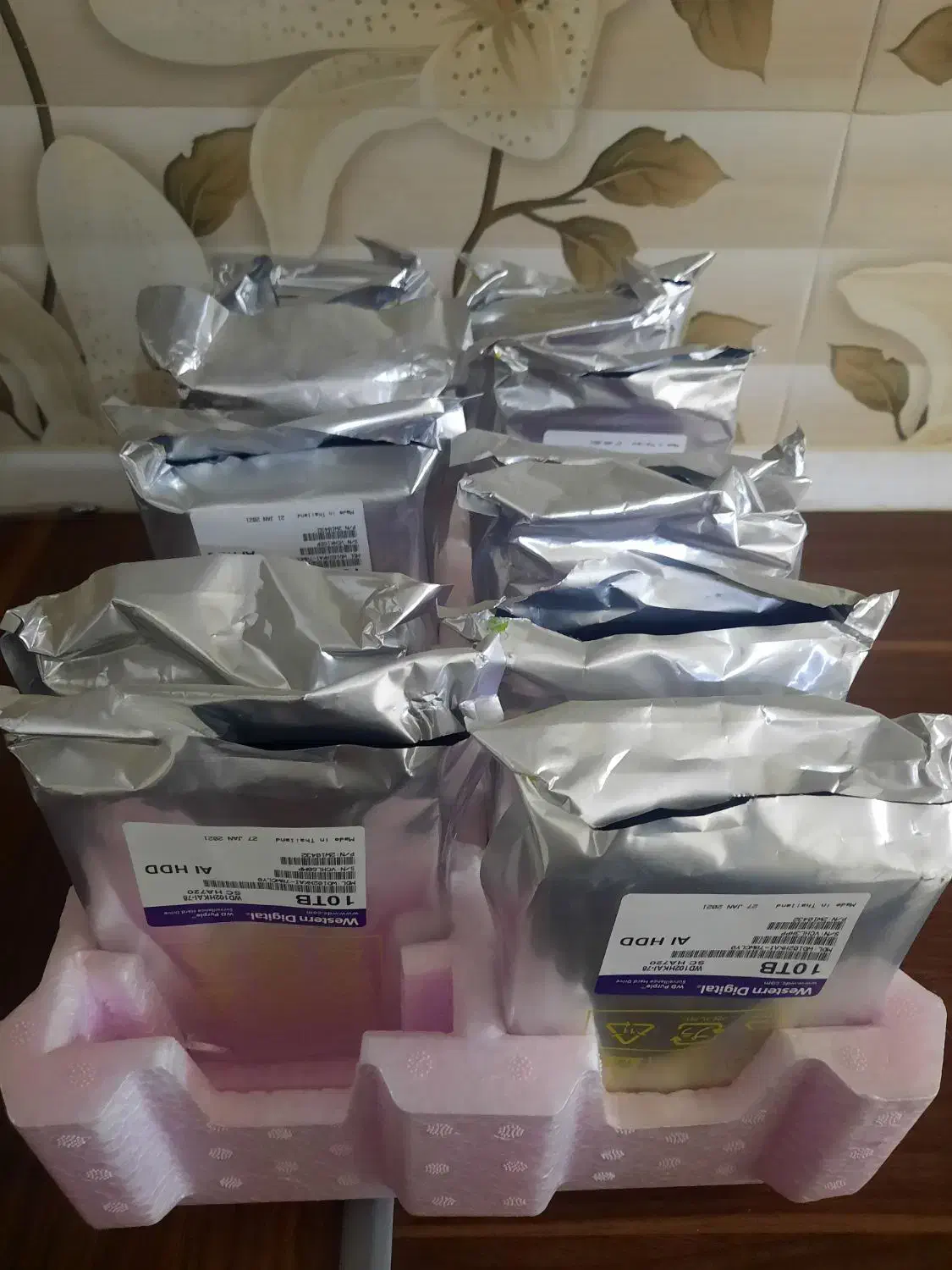 هارد 10 ترابابت وسترن بنفش آکبند اصلی|قطعات و لوازم جانبی رایانه|خمینیشهر, |دیوار