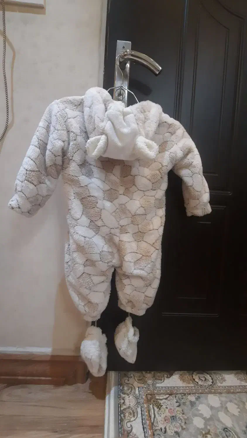 کاپشن سرهمی داخل خز دار نوزادی|کفش و لباس بچه|رشت, پیرسرا|دیوار