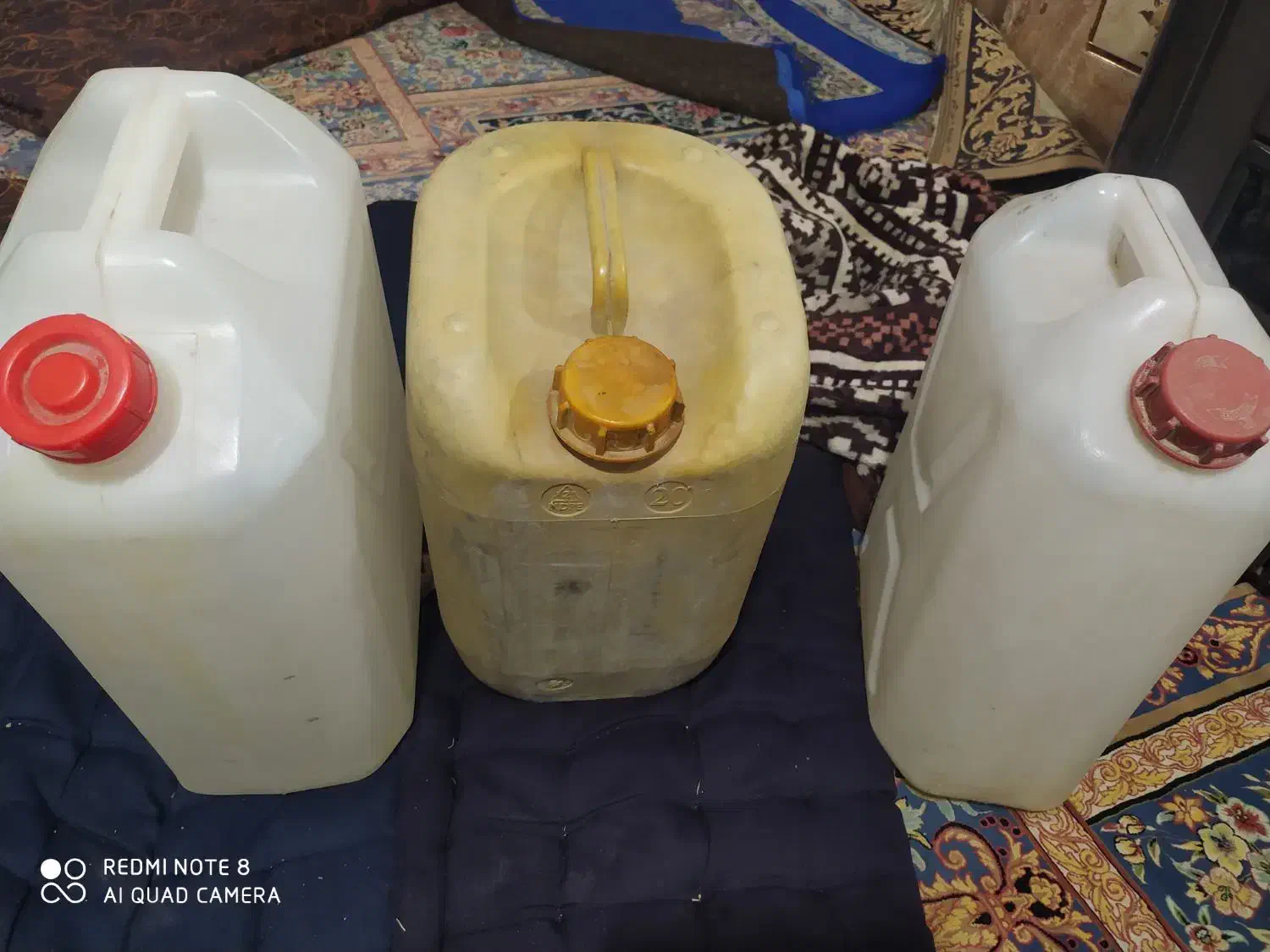 3عددگالون 20لیتری|ظروف نگهدارنده، پلاستیکی، یکبارمصرف|زاهدان, |دیوار