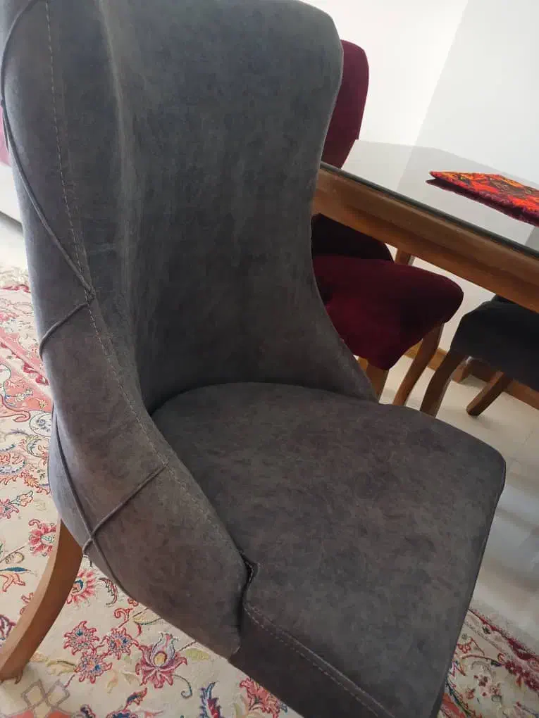 ناهار خوری ۶ نفره چستر|میز و صندلی غذاخوری|محمدشهر, شهرک پیام (مهرالبرز)|دیوار