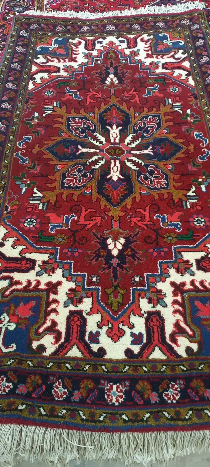 کناره دستبافت هریس تاجری  ۱×۲|فرش|تبریز, |دیوار