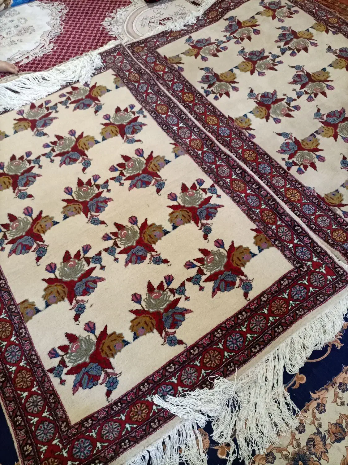 دوعددمسندتازه‌پرداخت‌شده|فرش|اردبیل, |دیوار