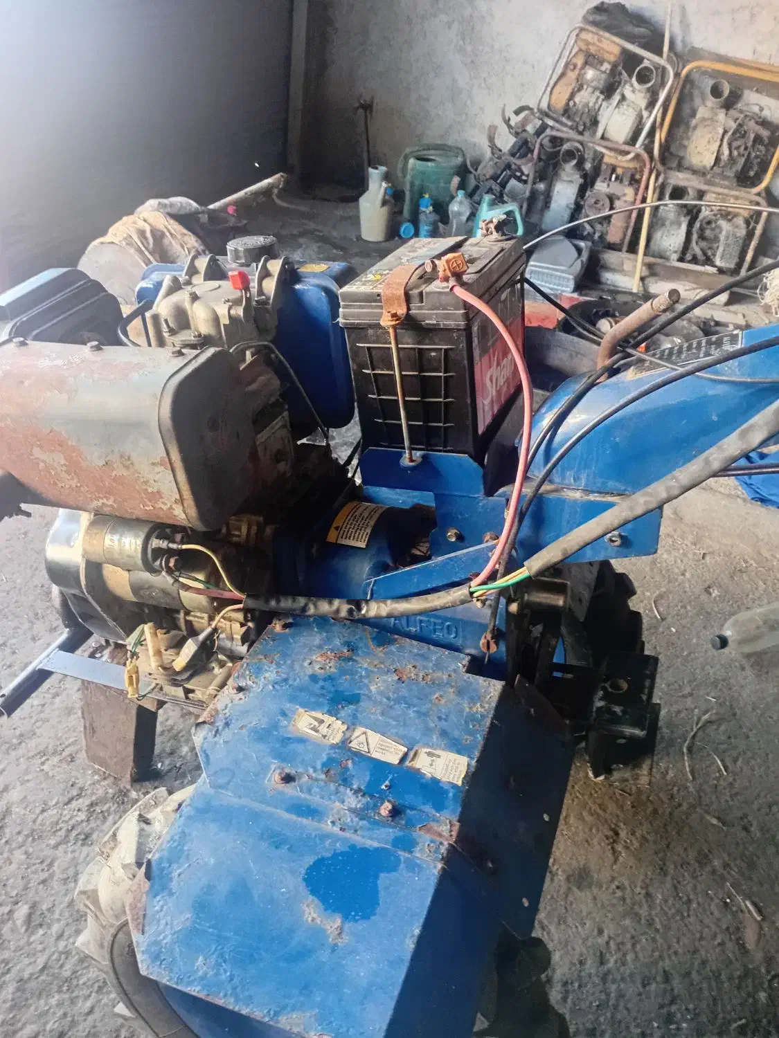 تیلر شخم زنه باغی|ماشین‌آلات صنعتی|کوچصفهان, |دیوار