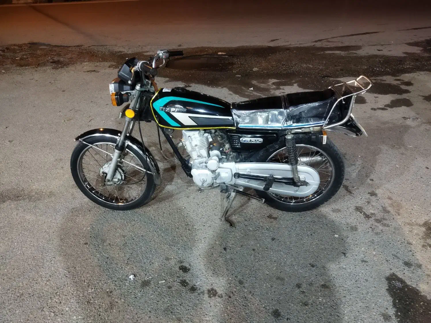 فروش هندا ۱۲۵استارتی|موتورسیکلت|قائم‌شهر, |دیوار