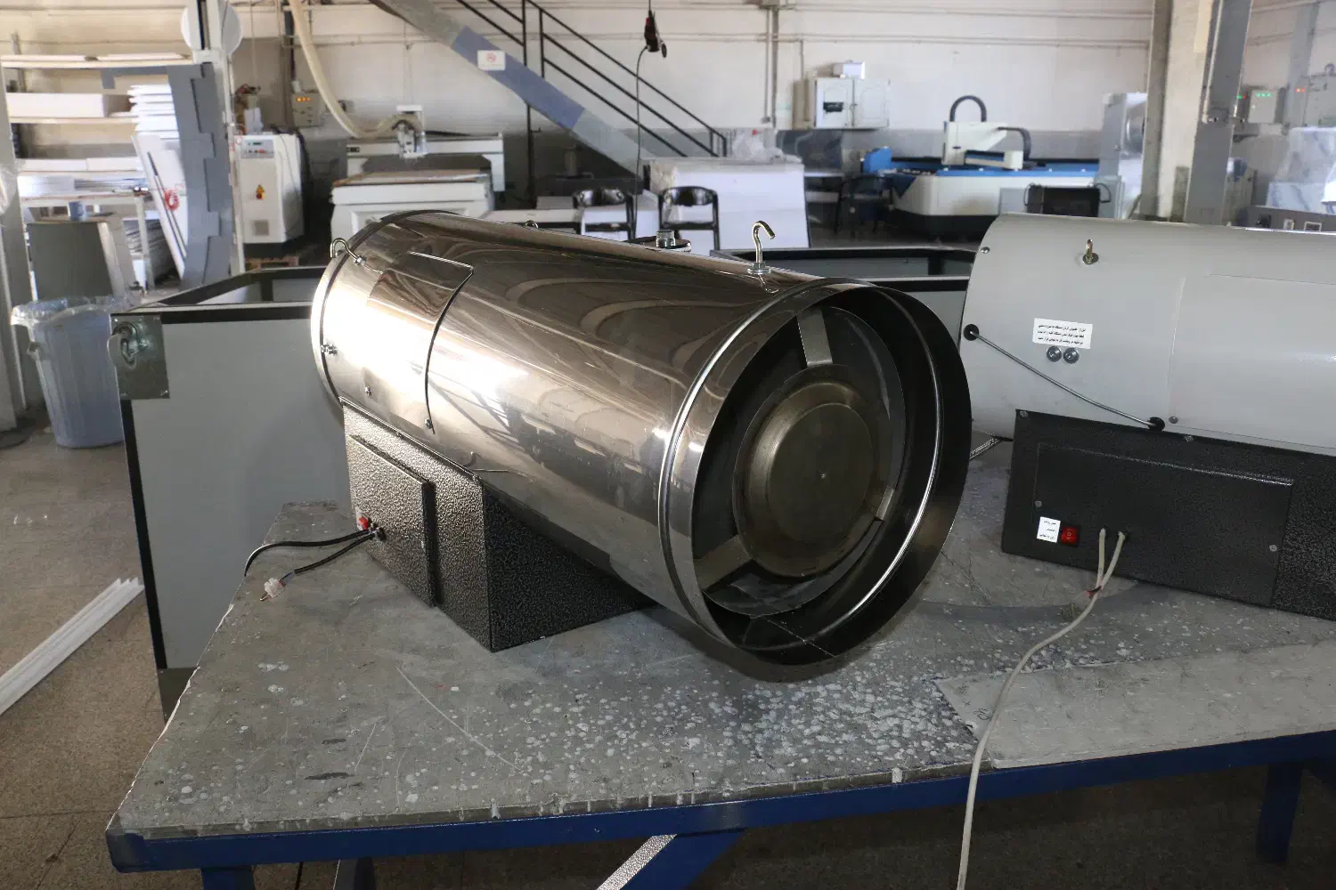 بخاری موشکی استیل جت هیتر GH16000 برای مرغداری|بخاری، هیتر، شومینه|کرمانشاه, |دیوار