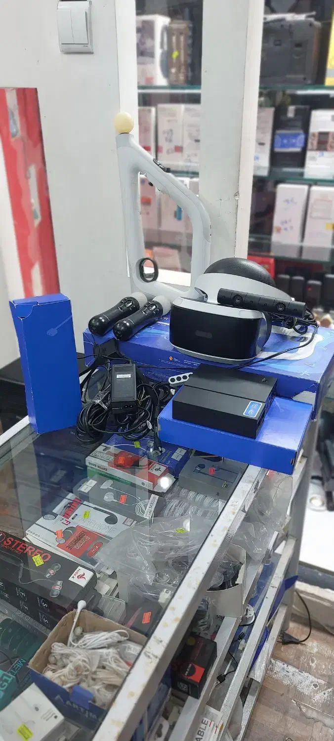 عینک دنیای مجازی ps4وps5|کنسول، بازی ویدئویی و آنلاین|فارسان, |دیوار