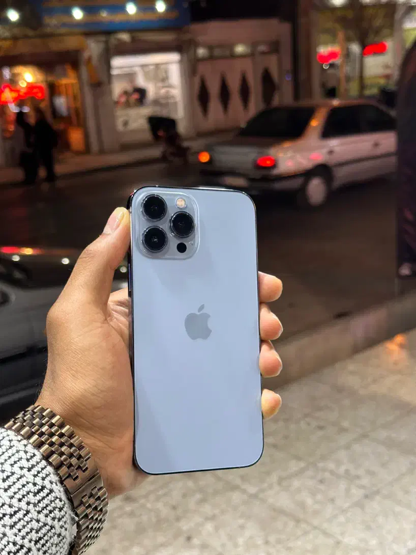 ایفون ۱۳پرومکس باطری ۹۶فابریک|موبایل|قم, علی آباد سعدگان|دیوار