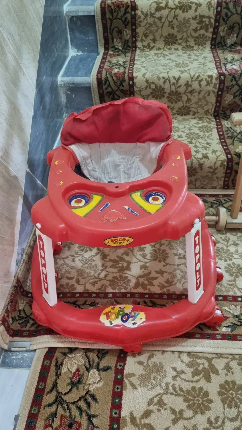 روروئک و واکر کودک چوبی|اسباب و اثاث بچه|اهر, |دیوار