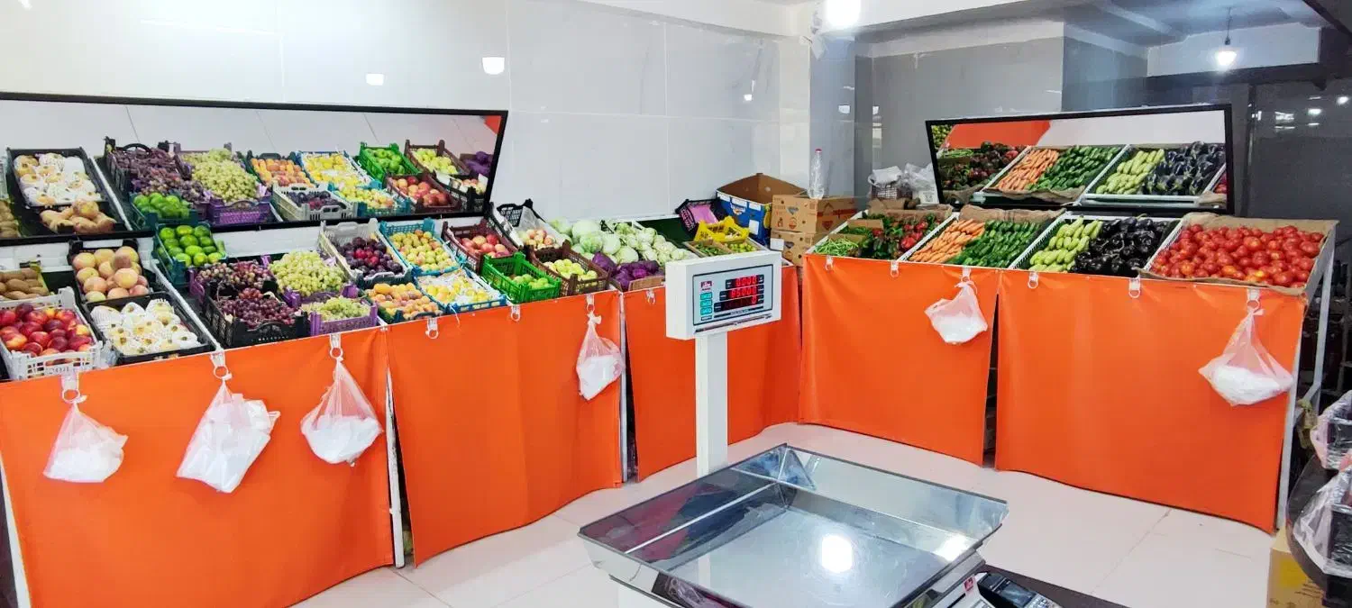 ترازو ۷۰کیلویی میوه  فروشی محک ۱۴۰۰۰poro|فروشگاه و مغازه|پاسارگاد, |دیوار