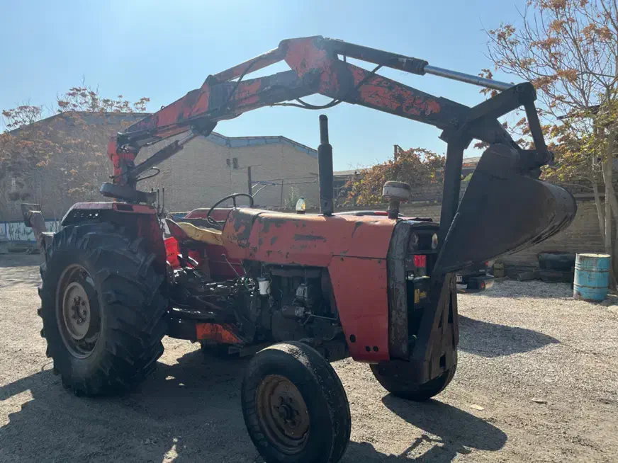 تراکتور فرکوسن بیل بکهو اطلس با پلاک|خودرو سنگین|تهران, الهیه|دیوار