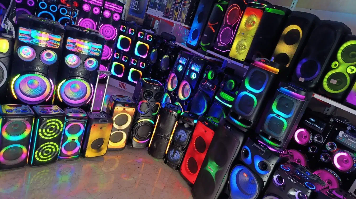 پخش عمده باند اسپیکر ایوا.مکسیدر لومکس وبیتس|سیستم صوتی خانگی|تهران, نارمک|دیوار