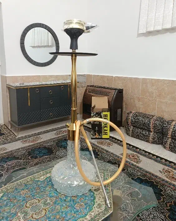 قلیان کرنو فلزی سوپاپی سیلیکونی قلیون کافی شاپ|کلکسیون و سرگرمی|یزد, |دیوار