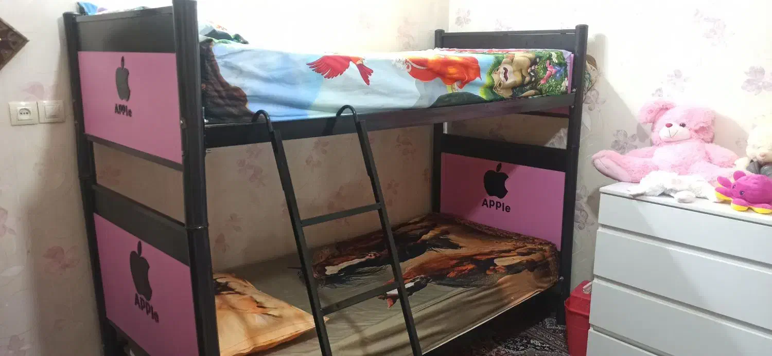 تخت خواب دوطبقه|تخت و سرویس خواب|پاکدشت, پاکدشت (مامازند)|دیوار