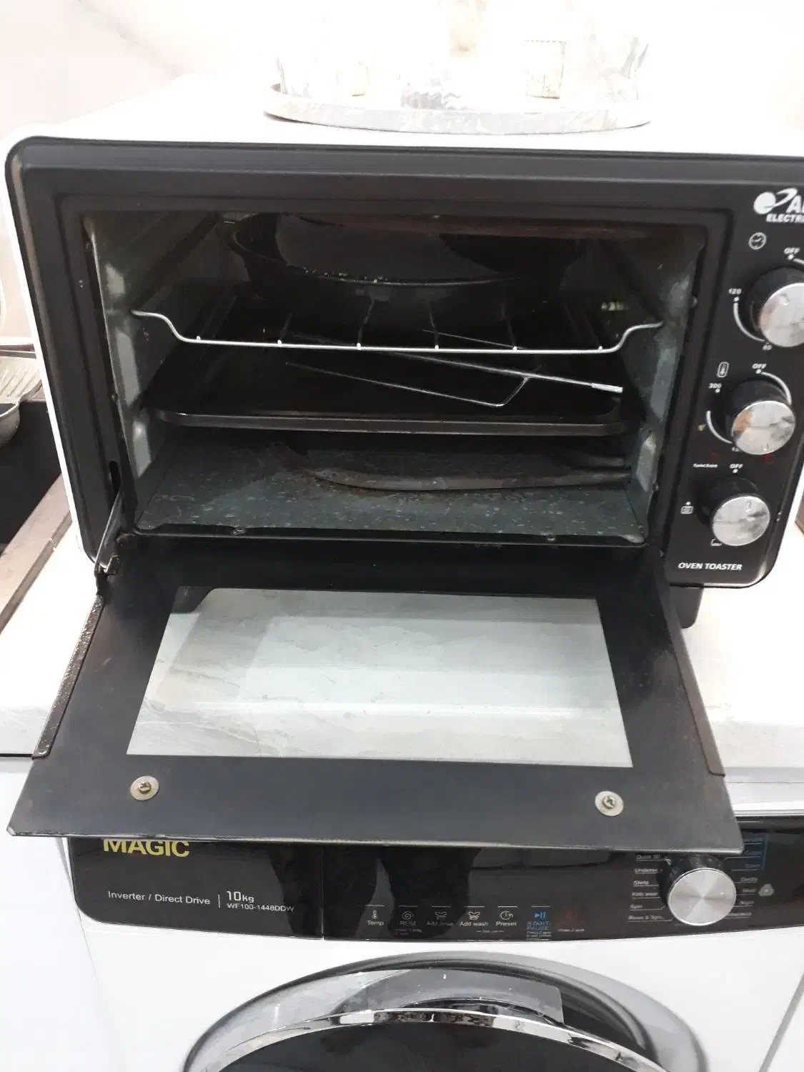 آون توستر در حد نو|اجاق گاز و لوازم برقی پخت‌وپز|تهران, افسریه جنوبی|دیوار