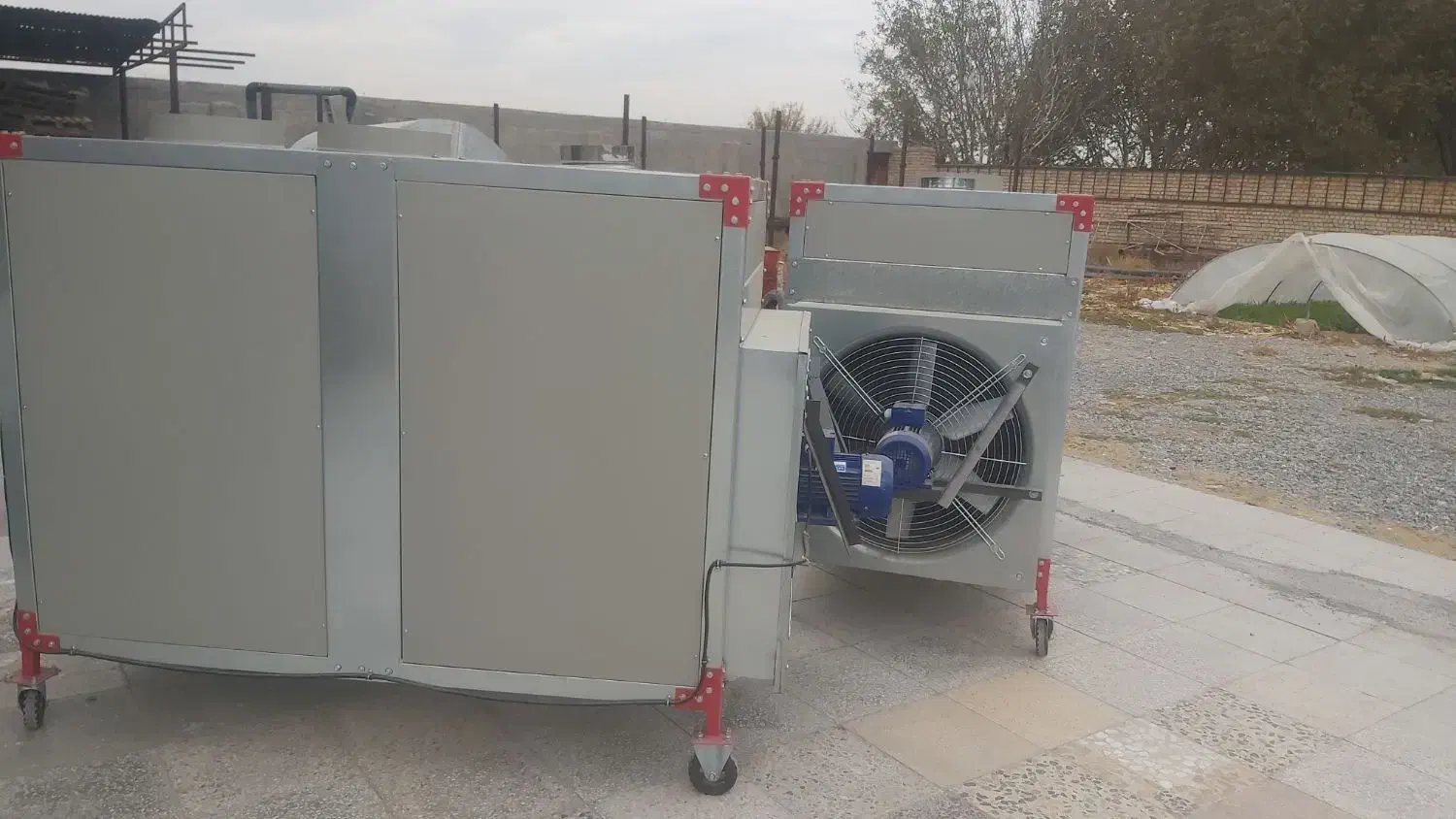 بخاری گلخانه با مشعل|بخاری، هیتر، شومینه|فلاورجان, |دیوار