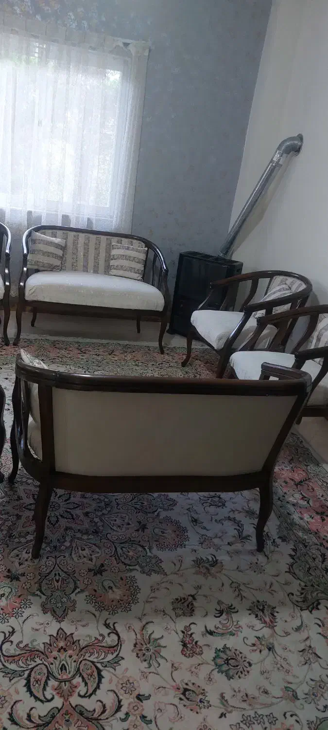 مبل بدنه چوبی|مبلمان خانگی و میز عسلی|چالوس, |دیوار