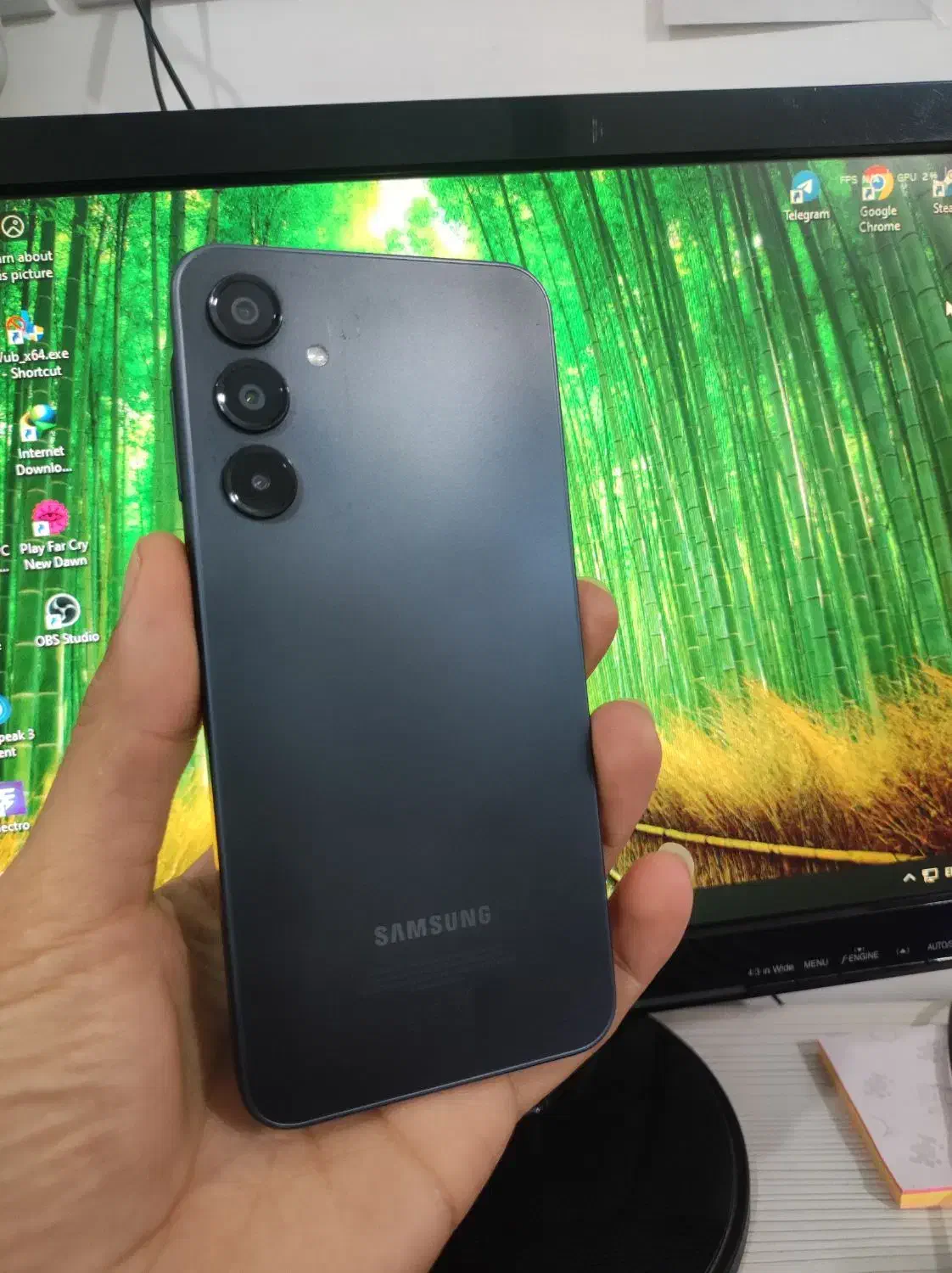 samsung A16  128gبا ۱۵ماه گارانتی|موبایل|گنبد کاووس, |دیوار