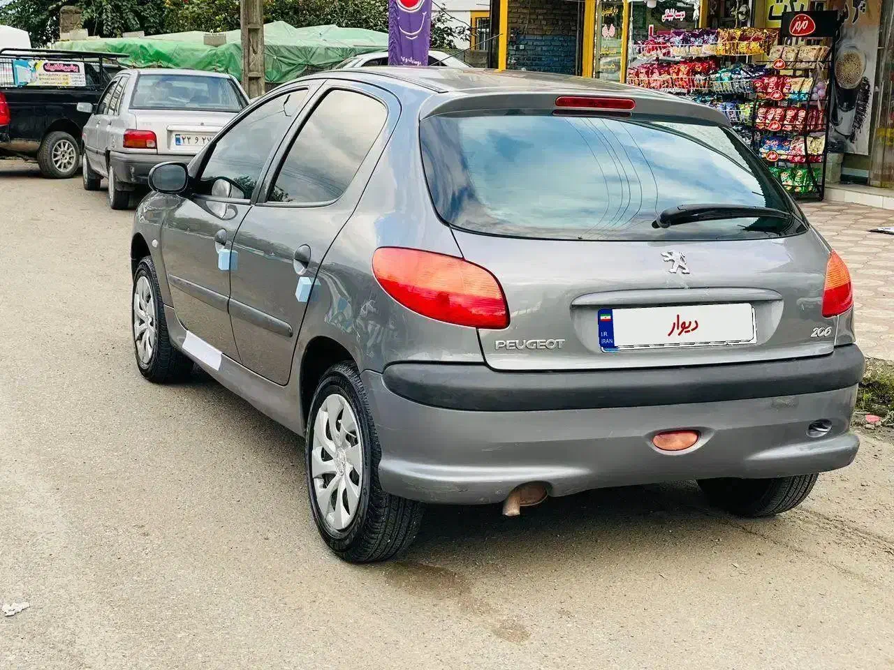 206 تیپ ۲ مدل ۸۹ بیرنگ|خودرو سواری و وانت|املش, |دیوار