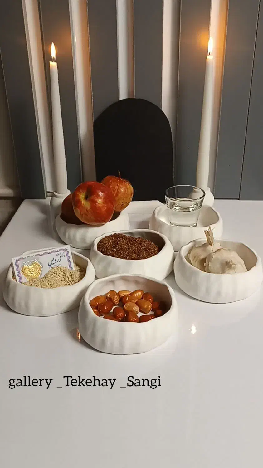 هفت سین سنگی|صنایع دستی و سایر لوازم تزئینی|قم, انصار‌الحسین|دیوار