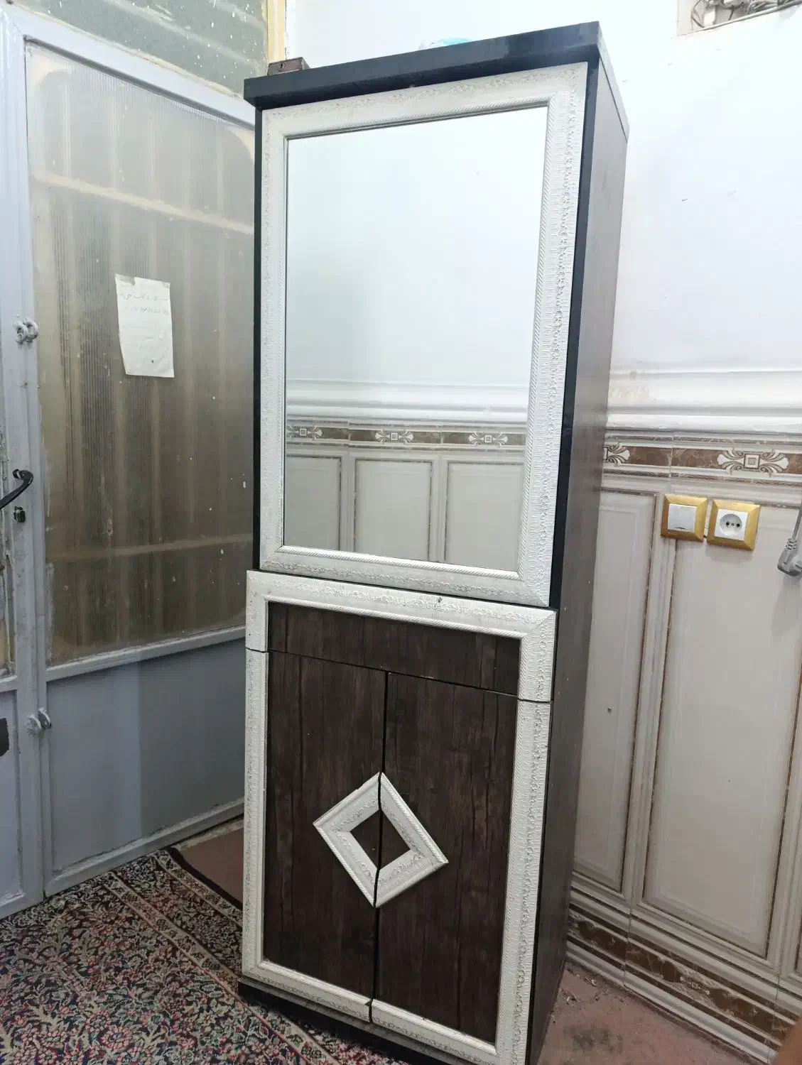 جاکفشی ایستاده سالم|جاکفشی، کمد، دراور|کهنوج, |دیوار