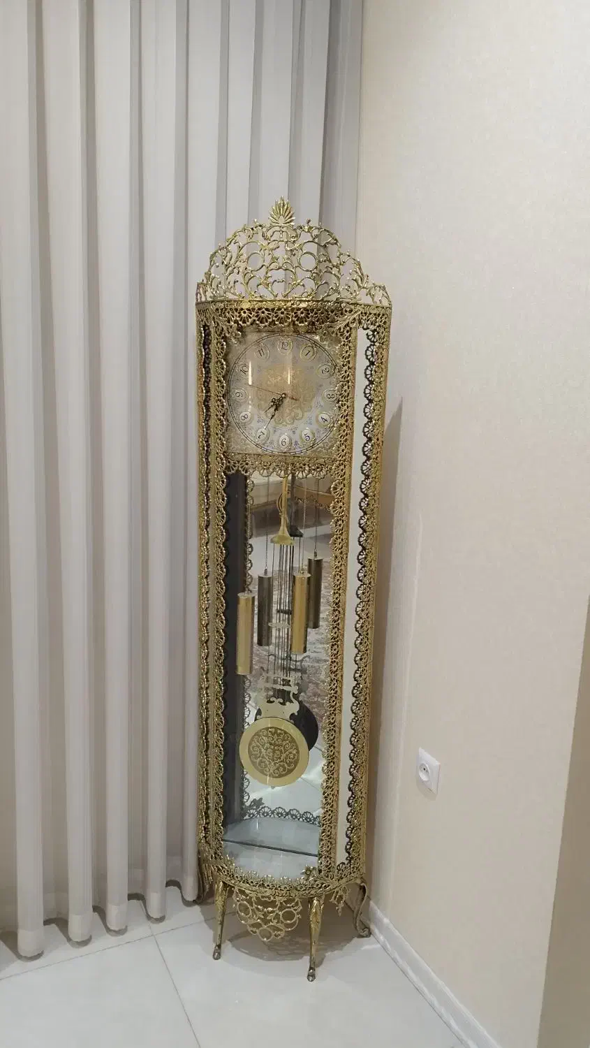 ساعت ایستاده برنج|ساعت دیواری و تزئینی|طرقبه, |دیوار