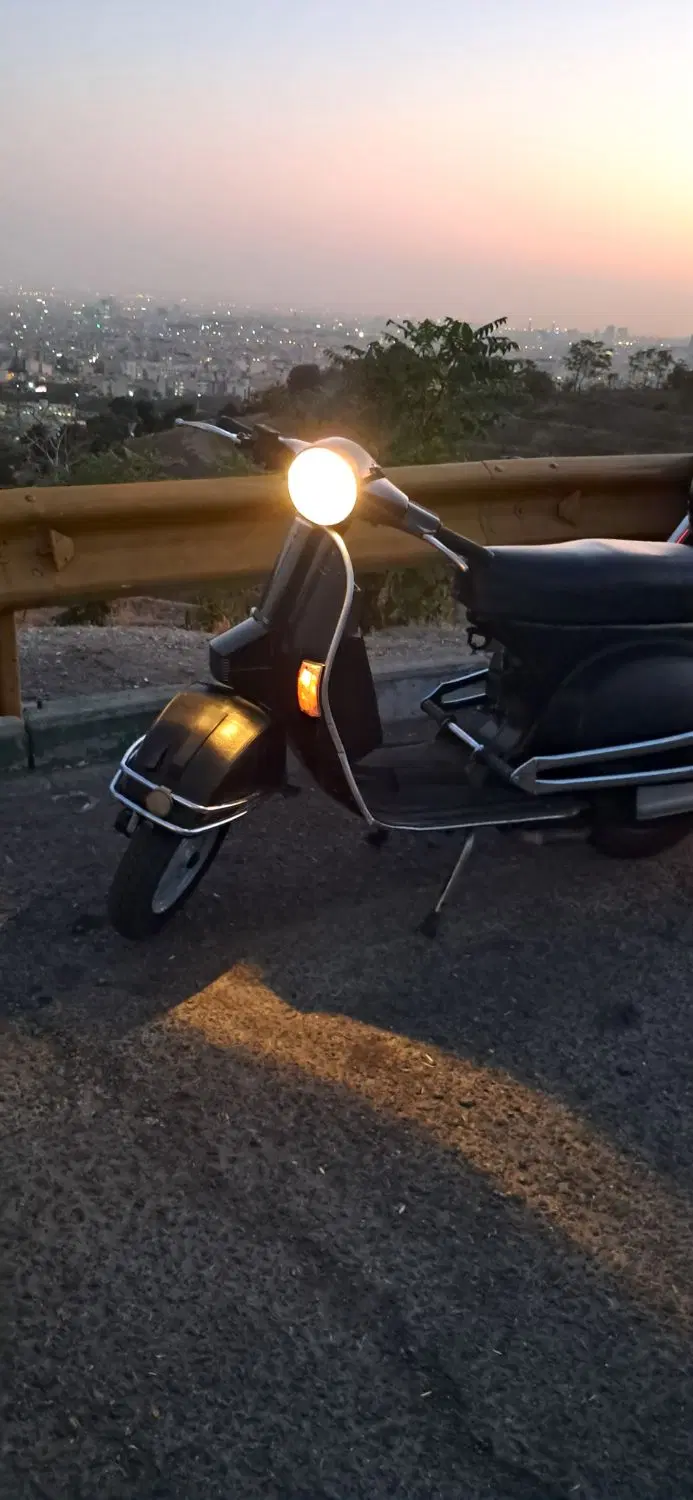 Vespa LML NV وسپا ال لم ال ان وی مشکی|موتورسیکلت|تهران, پامنار|دیوار