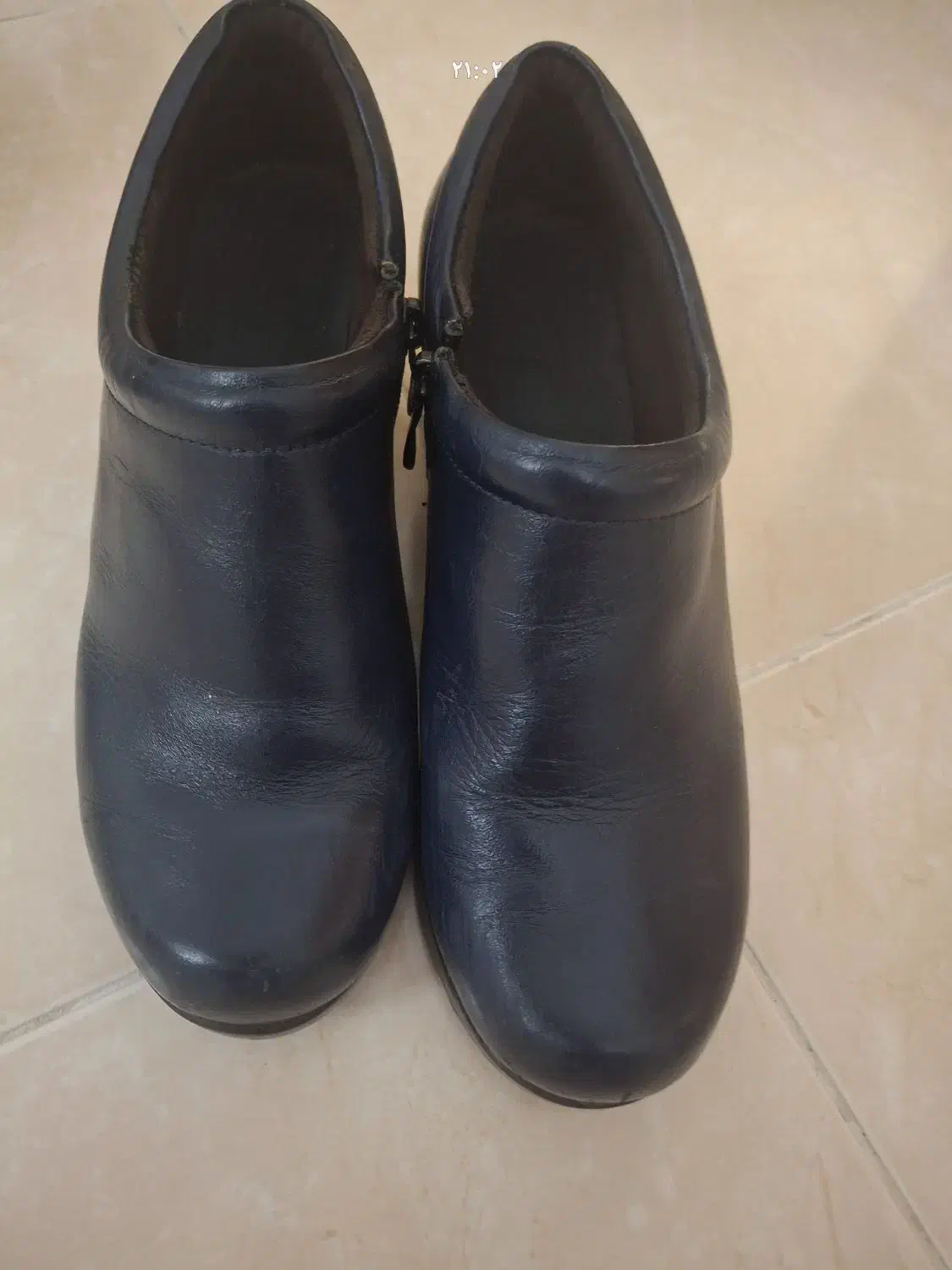 نیم بوت چرم .کفش مجلسی سایز ۳۹|کیف، کفش، کمربند|نیشابور, بزرگمهر|دیوار