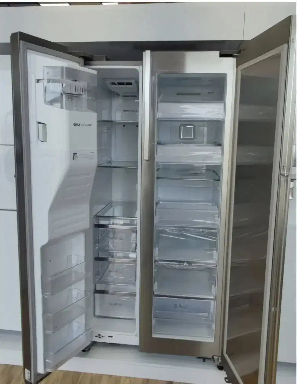 فروش ویترینی ساید بای سایدگالری 32فوت استیل|یخچال و فریزر|دیواندره, |دیوار