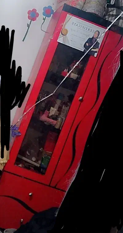 کمد ویترین کتابخونه|کتابخانه، شلف، قفسههای دیواری|تربت جام, مسکن مهر|دیوار