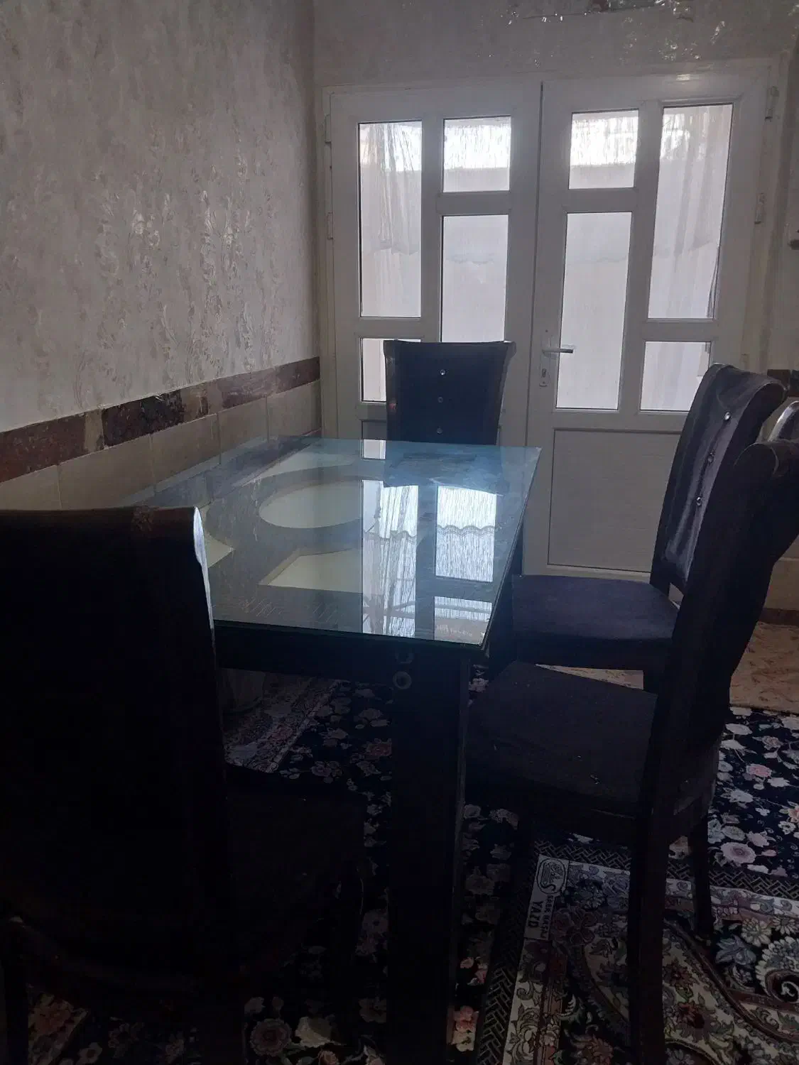 میزناهارخوری ۶نفره|میز و صندلی غذاخوری|کنگاور, |دیوار