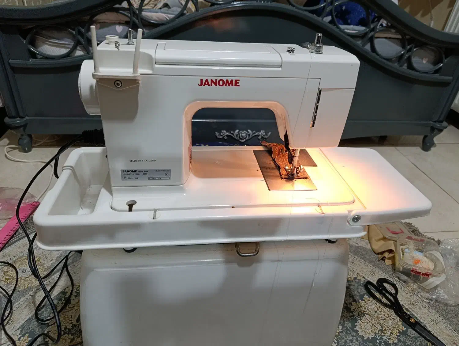 چرخ خیاطی ژانومه 399a|چرخ خیاطی و ریسندگی|مشکیندشت, |دیوار