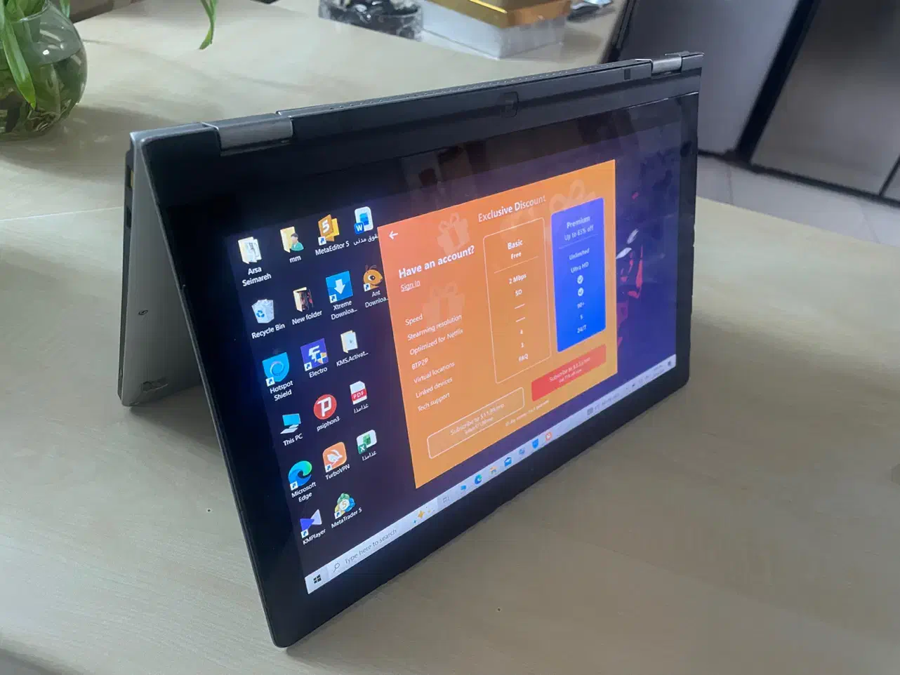 لپ تاپ لنوو تاچ ۳۶۰|رایانه همراه|اصفهان, خواجو|دیوار