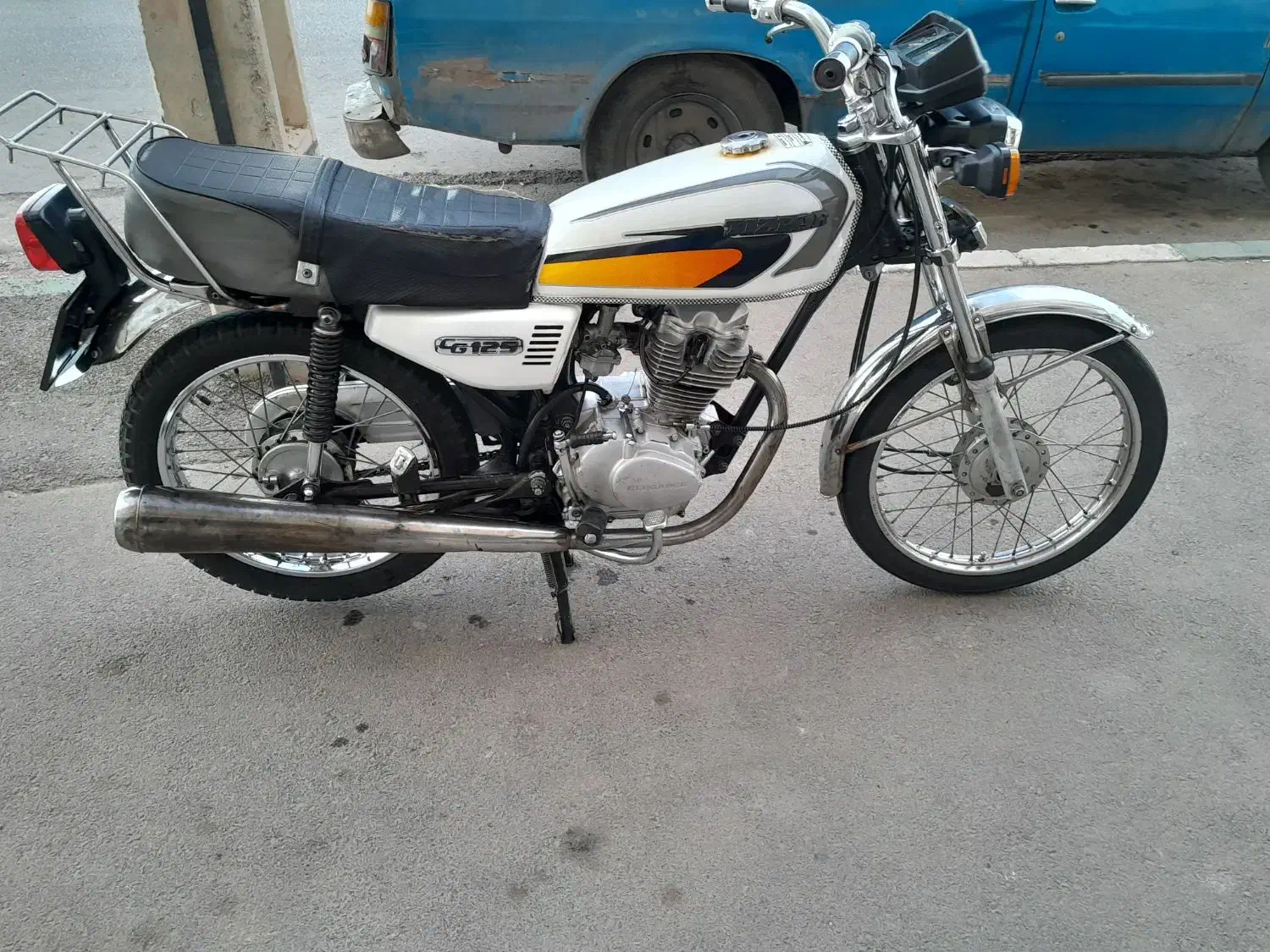 هندا ۱۲۵|موتورسیکلت|قزوین, |دیوار