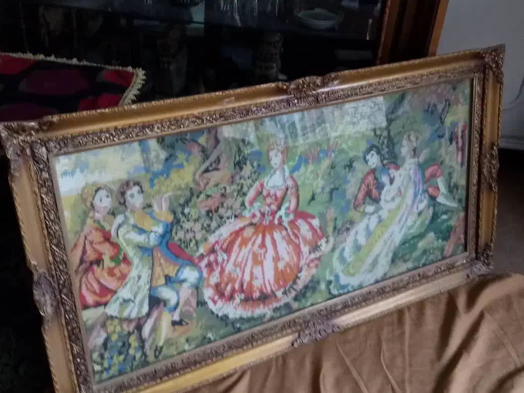 قاب کوبلن دوزی|تابلو، نقاشی، عکس|اصفهان, کوهانستان|دیوار