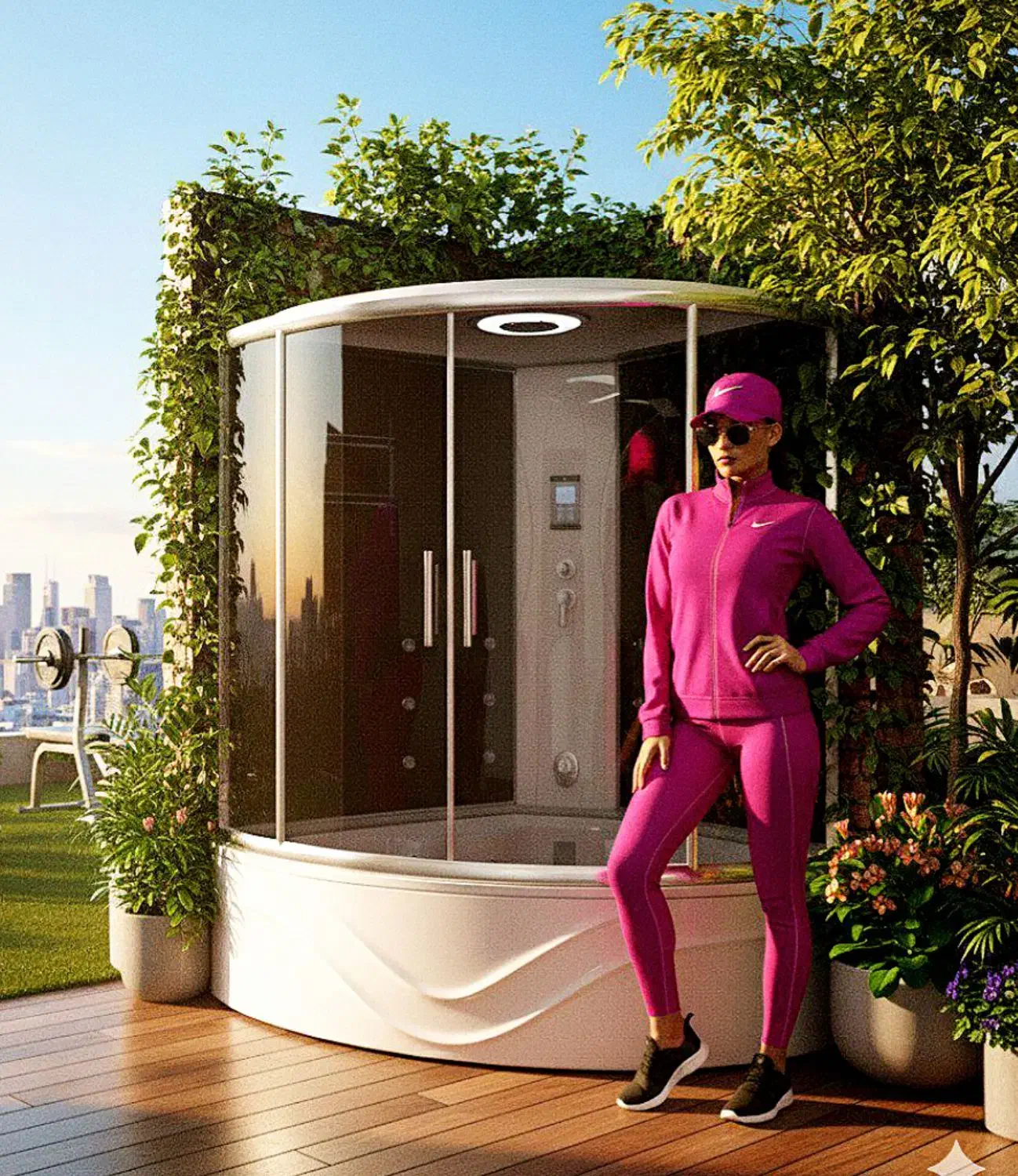 کابین دوش و سونا بخار مدل فلوویا جکوزی برای شیراز|لوازم حمام|شیراز, ملاصدرا|دیوار