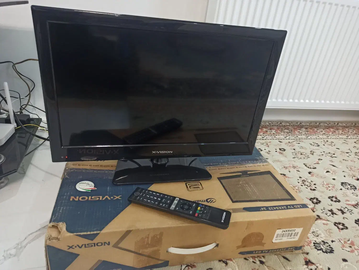 تلویزیون ال ای دی 24 اینچ|تلویزیون و پروژکتور|خرم‌آباد, |دیوار