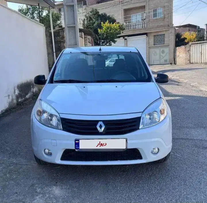 ساندرو ۹۵ دنده بدون رنگ تک برگ سند|خودرو سواری و وانت|قائمشهر, |دیوار