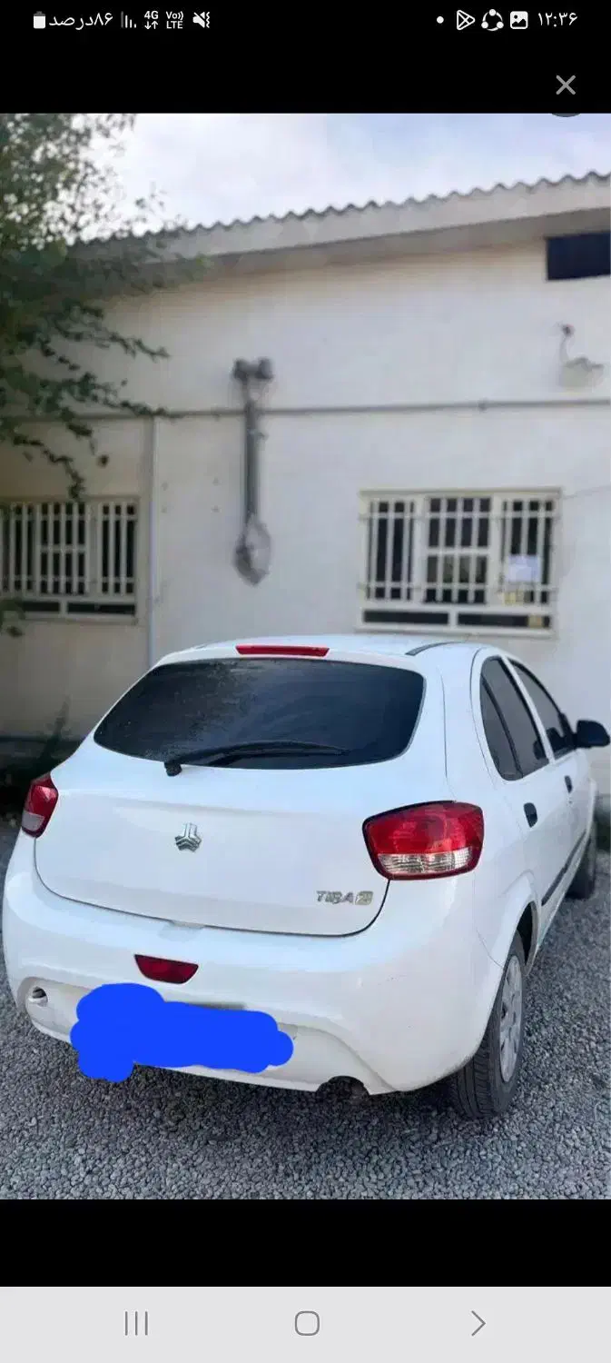 تیبا۲مدل ۹۹شاسی پلمپ|خودرو سواری و وانت|گنبد کاووس, |دیوار