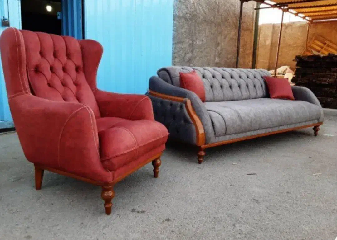 مبل راحتی سنگین مدل لیندو چستر|مبلمان خانگی و میز عسلی|محمدیه-قزوین, |دیوار