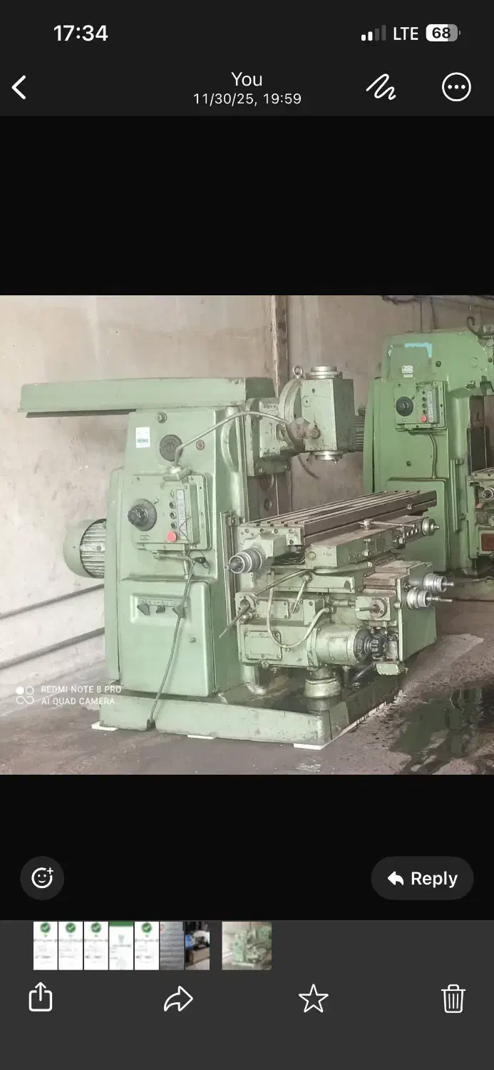 فروش اره فولادبر و فرز روسی و جرثقیل سقفی۵ تن|ماشینآلات صنعتی|پردیس, شهرک صنعتی خرمدشت فاز ۷|دیوار