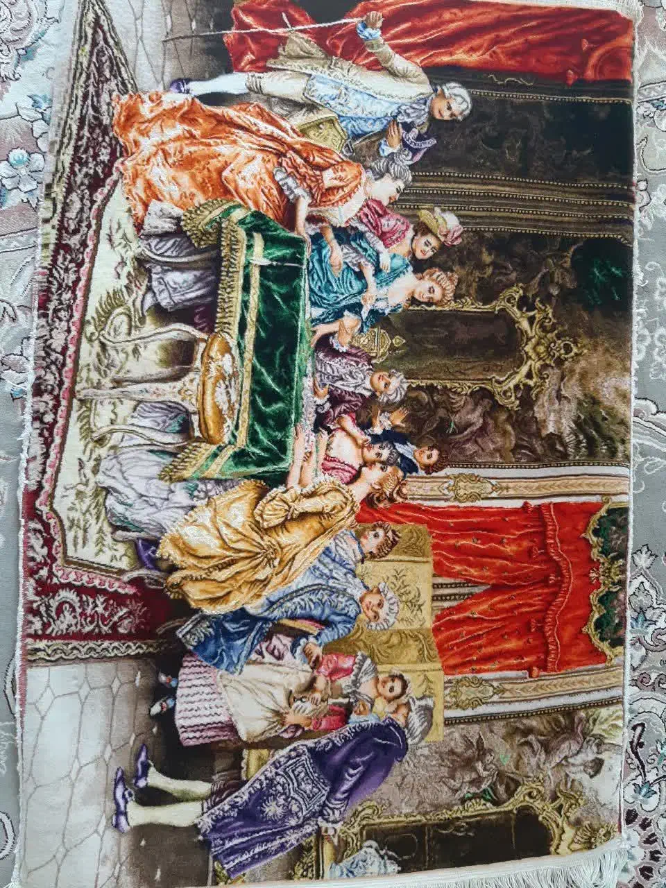 تابلو فرش دست بافت|تابلو فرش|اراک, |دیوار