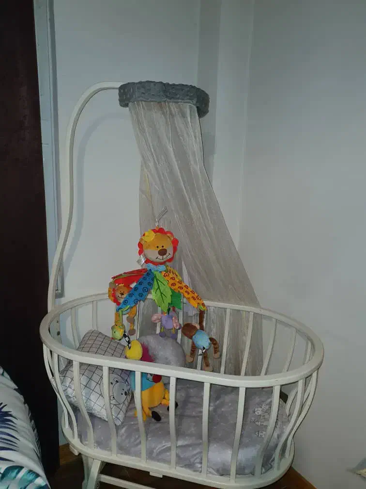 گهواره کودک نو،اصلا استفاده نشده|تخت و صندلی بچه|تهران, بازار|دیوار
