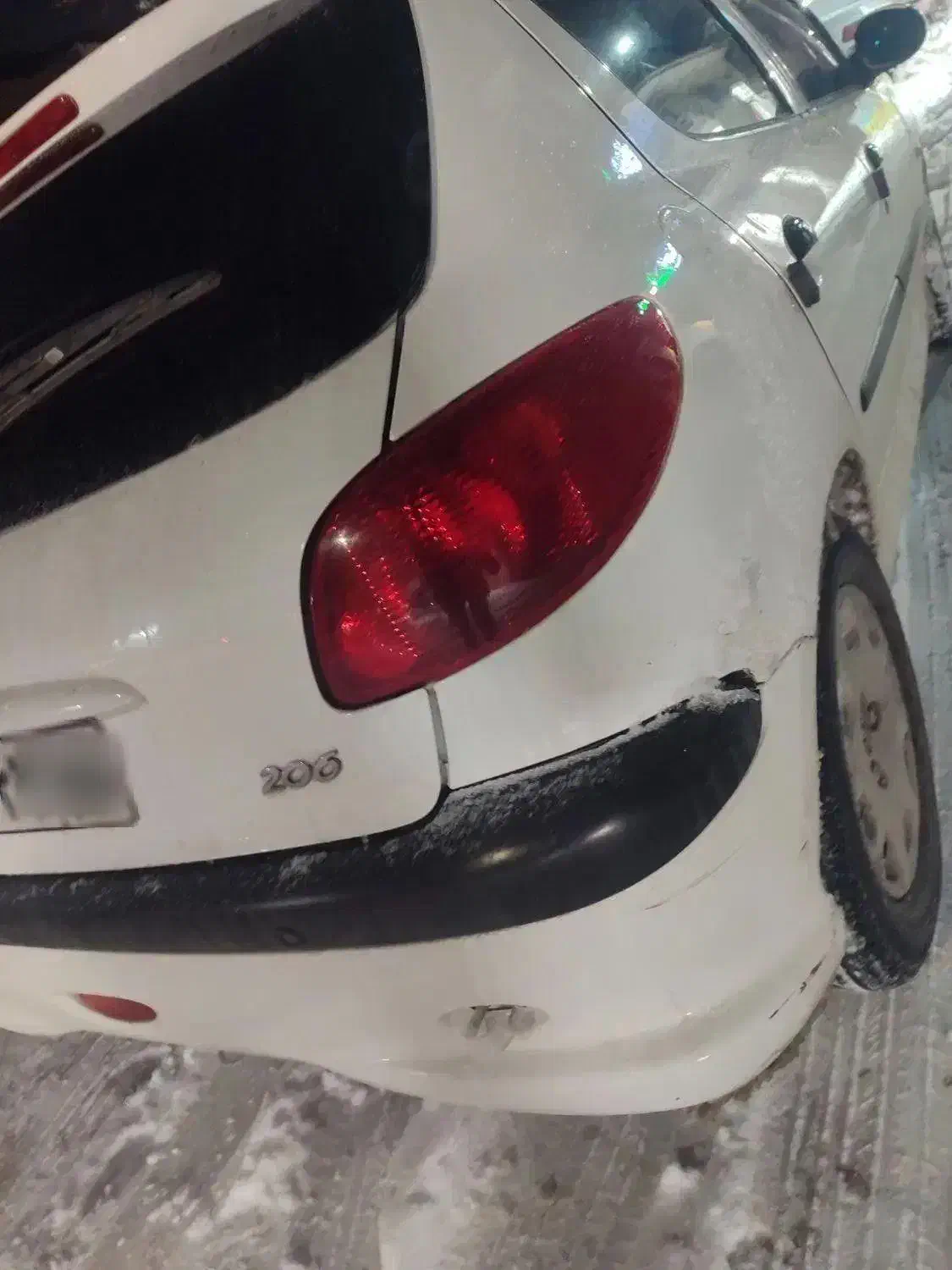 206 مدل 94تیپ 5|خودرو سواری و وانت|شیروان (خراسان), |دیوار