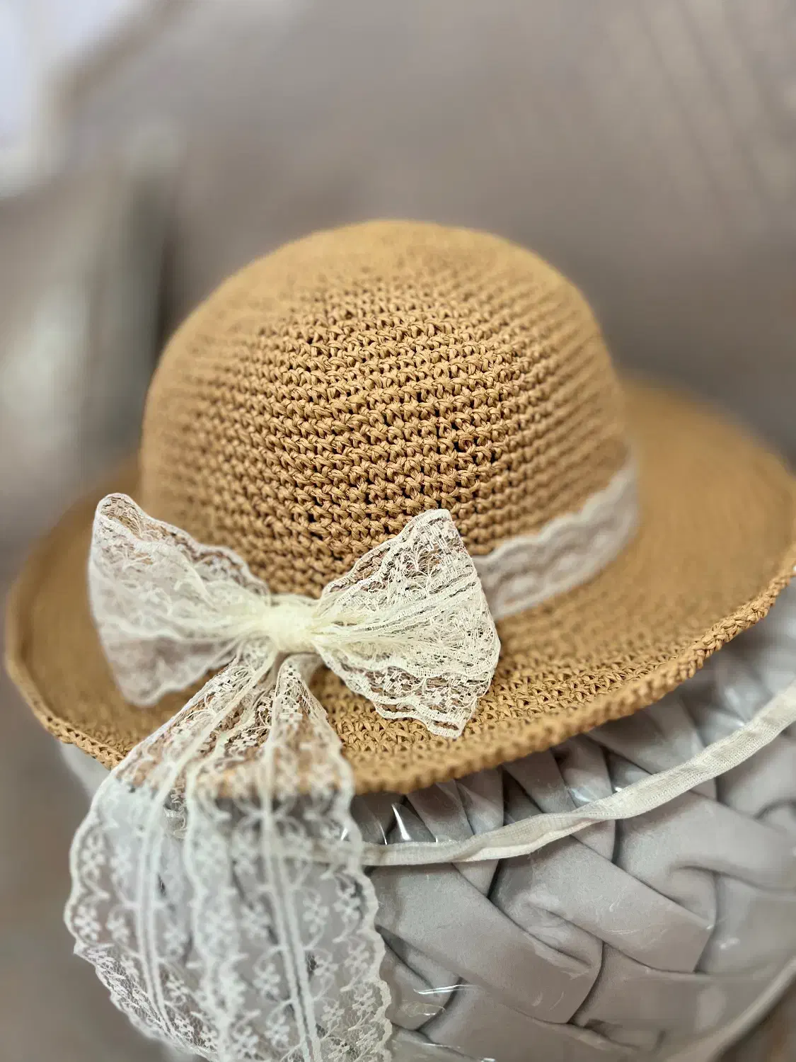 کلاه رافیا (مناسب عکاسی پاییزی ساحلی  و تابستونه)|لباس|نجف‌آباد, سعدی|دیوار