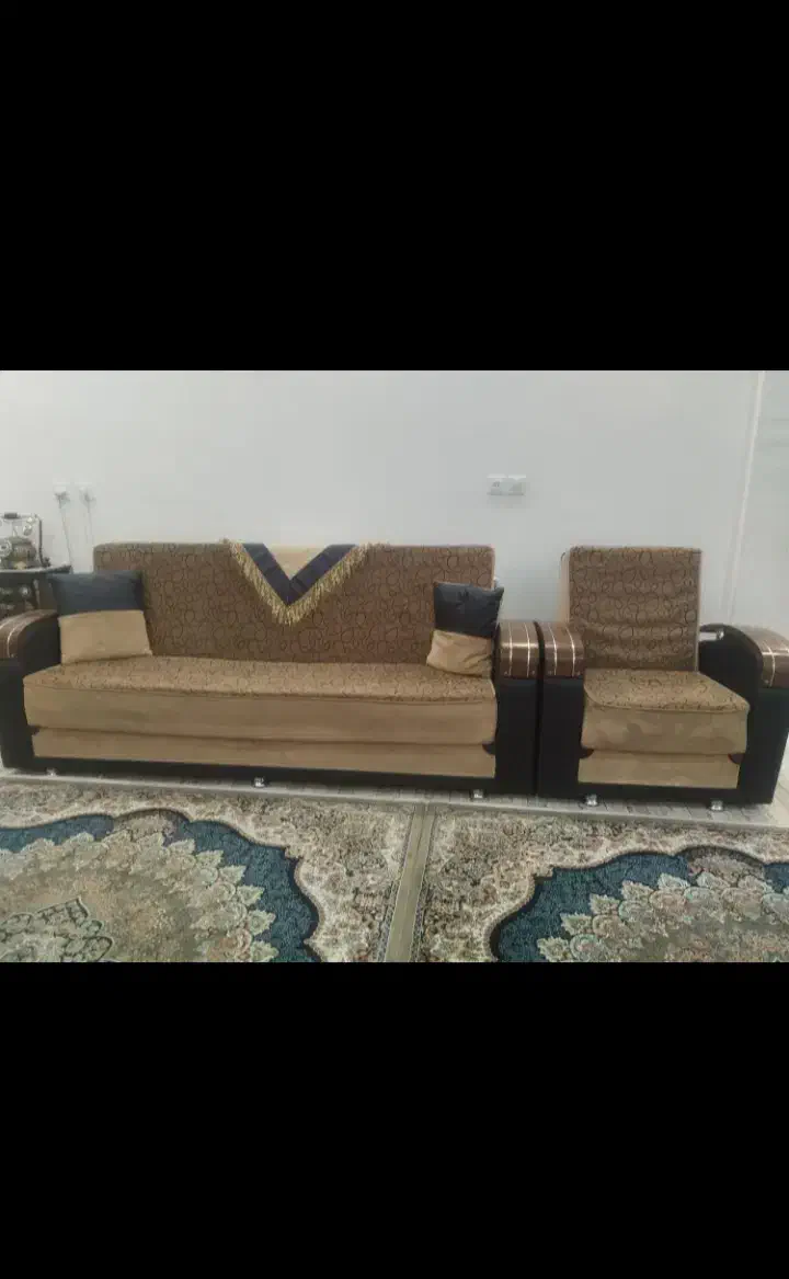 مبل تختخواب شو 9 نفره|مبلمان خانگی و میز عسلی|مراغه, |دیوار