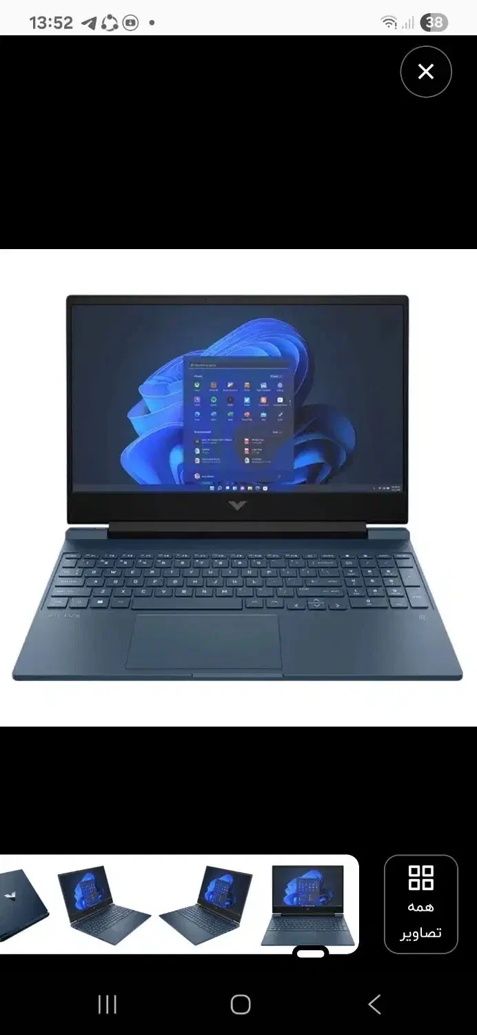 لپتاپ اچ پی ویکتوس همراه دوتا رم لپتاپ ddr4 2133|رایانه همراه|قائم‌شهر, |دیوار