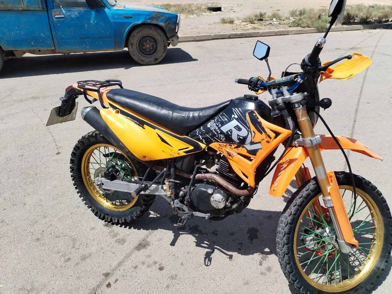 موتور تریل روان200|موتورسیکلت|کوهدشت, |دیوار